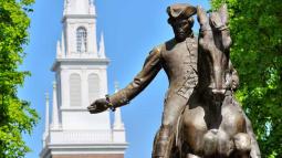 Old North Church in Boston, Massachusetts