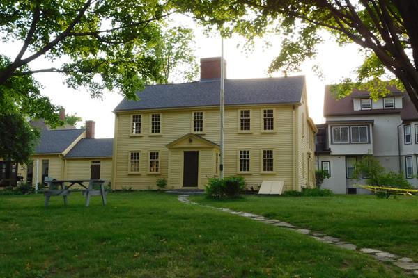 Exterior of the Jason Russell House