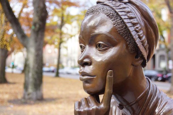 A statue of Phillis Wheatley