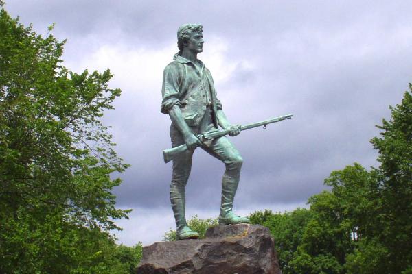 Minute Man Statue, Lexington, Mass.
