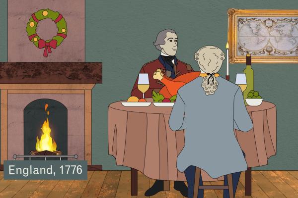 A still from John Burgoyne: Gentleman General