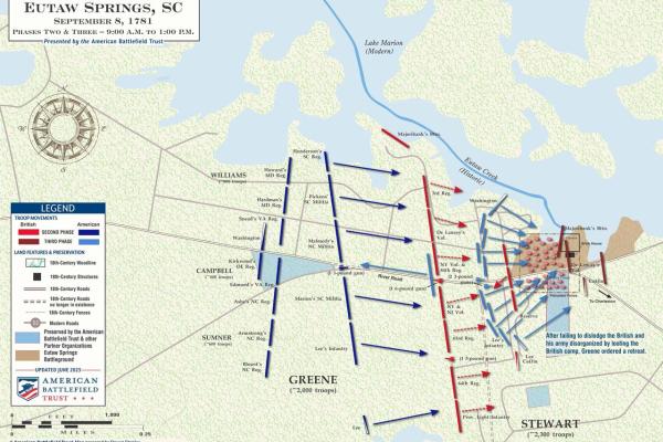Eutaw Springs | Sep 8, 1781 | Phases Two & Three