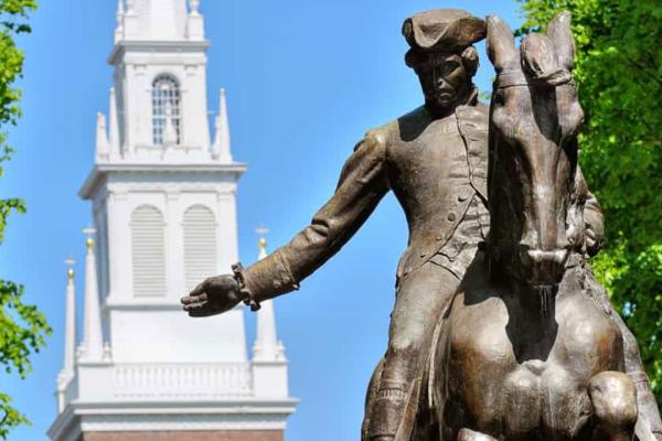 Old North Church in Boston, Massachusetts