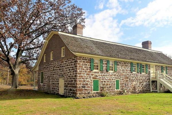 The Zabriskie-Steuben house at Historic New Bridge Landing